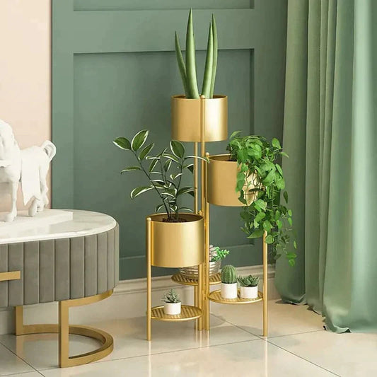 Premium Heavy-Duty Plant Stand – Foldable Modern Design