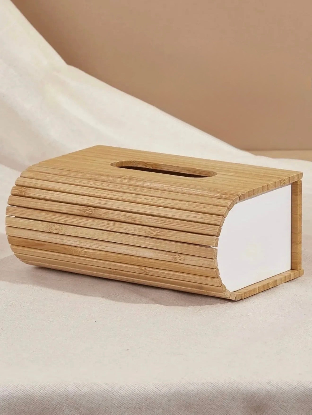 Elegant Wooden Tissue Box