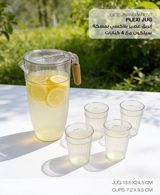 Modern Transparent Juice Set