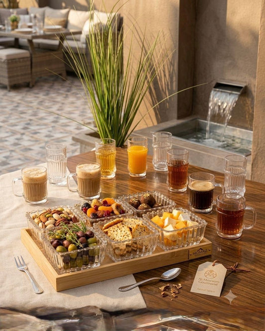 premium serving set