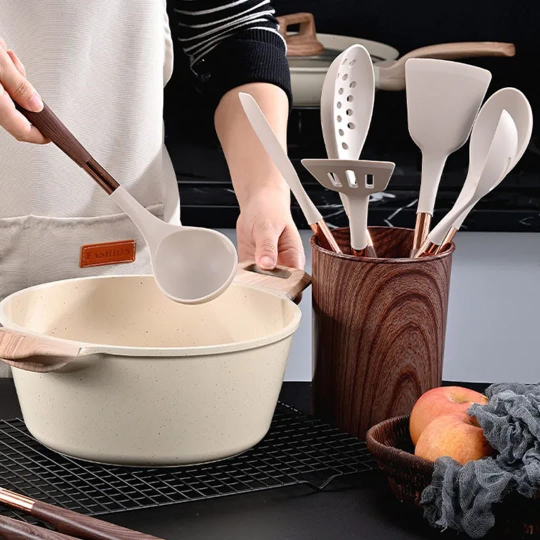 11-Piece Premium Silicone Kitchen Utensil Set