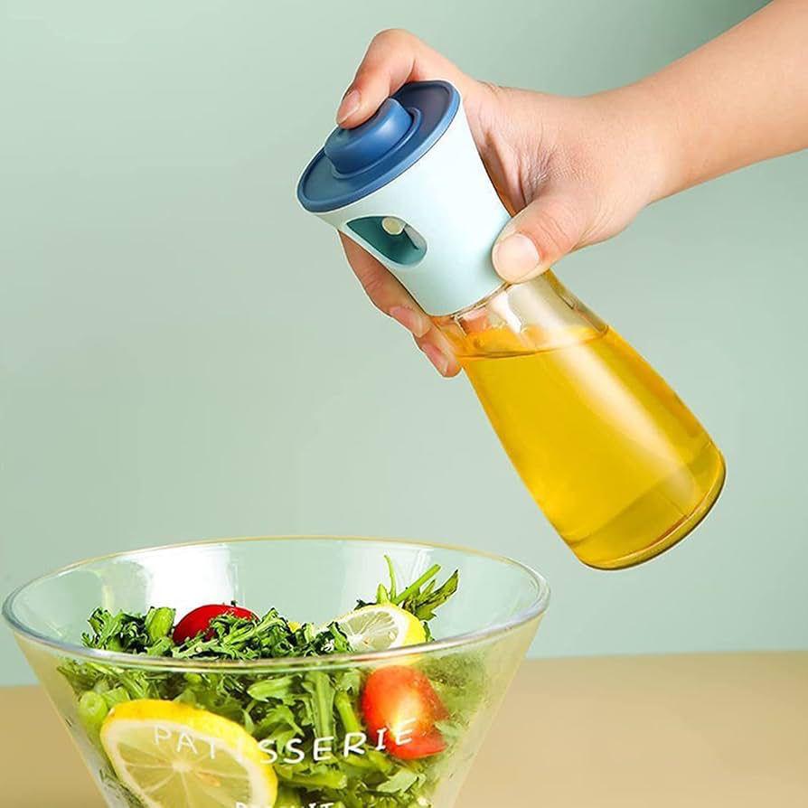 200ml Refillable Glass Oil Spray Bottle – Leak-Proof Design